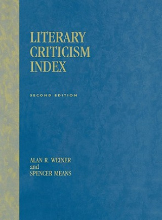 Buch Literary Criticism Index Alan R. Weiner