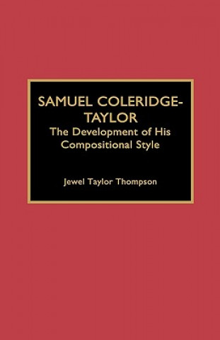 Książka Samuel Coleridge-Taylor Jewel Taylor Thompson