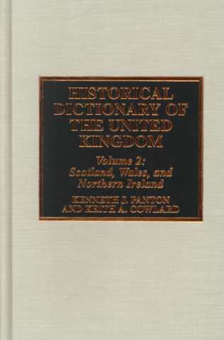 Kniha Historical Dictionary of the United Kingdom James Panton