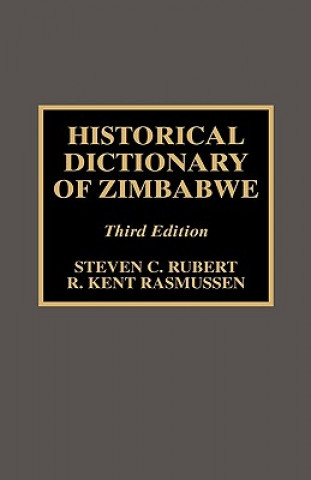 Kniha Historical Dictionary of Zimbabwe Steven C. Rubert