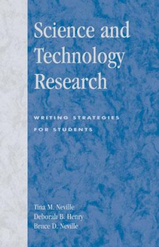 Libro Science and Technology Research Tina M. Neville