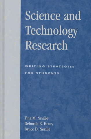 Libro Science and Technology Research Tina M. Neville