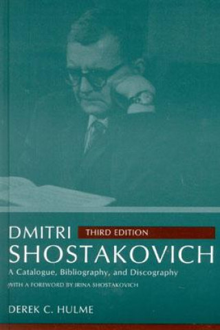 Kniha Dmitri Shostakovich Derek C. Hulme