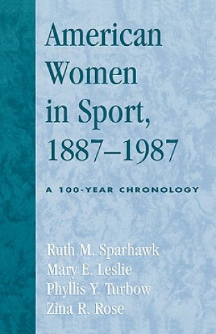 Könyv American Women in Sport, 1887-1987 Ruth M. Sparhawk