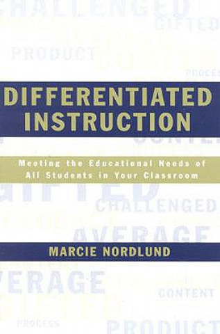 Carte Differentiated Instruction Marcie Nordlund