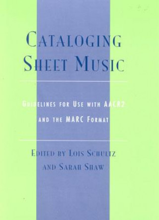 Carte Cataloging Sheet Music Sarah Shaw