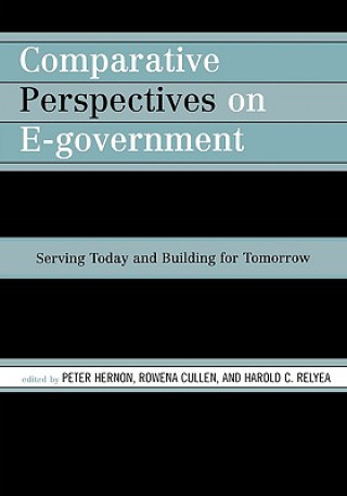 Carte Comparative Perspectives on E-Government Peter Hernon