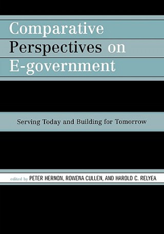 Kniha Comparative Perspectives on E-Government Peter Hernon