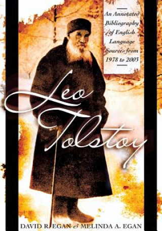 Carte Leo Tolstoy Melinda A. Egan