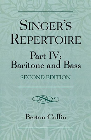 Carte Singer's Repertoire, Part IV Berton Coffin