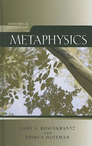 Libro Historical Dictionary of Metaphysics Gary S. Rosenkrantz