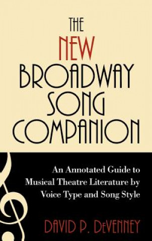 Książka New Broadway Song Companion David P. DeVenney