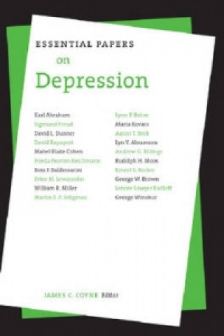 Kniha Essential Papers on Depression James C. Coyne