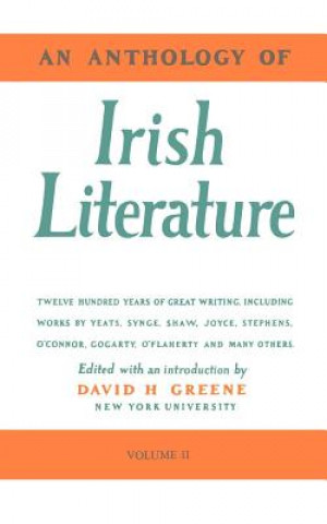 Kniha Anthology of Irish Literature (Vol. 2) Daniel G. Calder