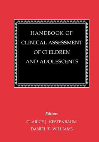 Book Handbook of Clinical Assessment of Children and Adolescents (2 Volume Set) 