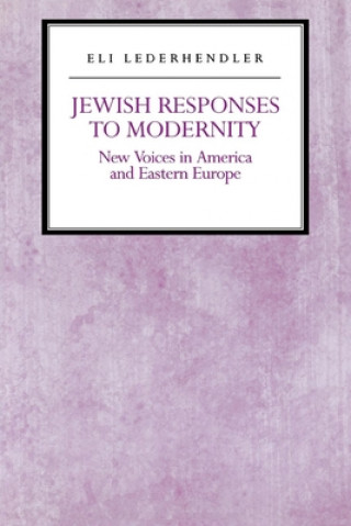 Könyv Jewish Responses to Modernity Eli Lederhendler