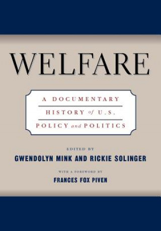 Kniha Welfare Rickie Solinger