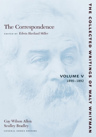 Kniha Correspondence: Volume V Edwin Haviland Miller