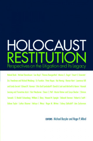 Libro Holocaust Restitution Roger P. Alford