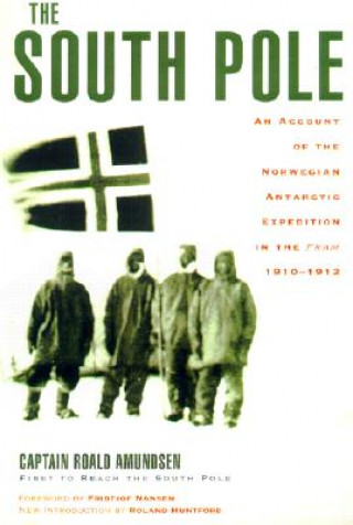 Carte South Pole Roald Amundsen