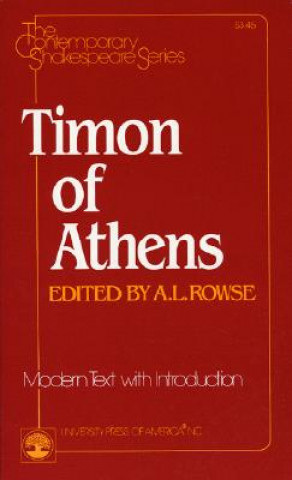 Knjiga Timon of Athens Alfred Lestie Rowe