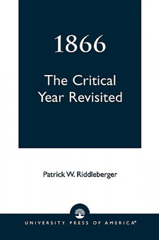 Książka 1866 Patrick W. Riddleberger