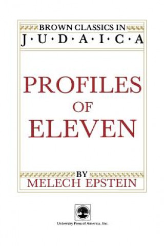 Książka Profiles of Eleven Melech Epstein