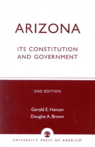 Kniha Arizona Gerald E. Hansen