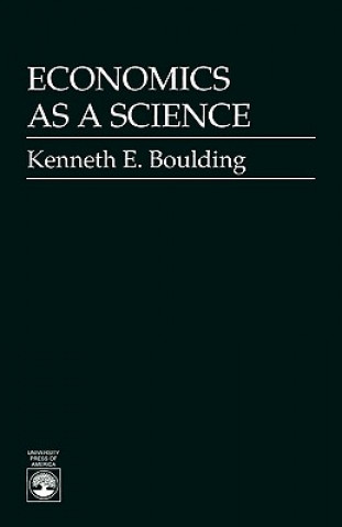 Książka Economics As a Science Kenneth Ewart Boulding