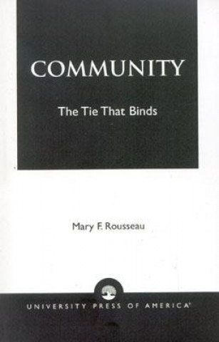 Kniha Community Mary F. Rousseau