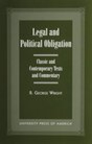 Livre Legal and Political Obligation George R. Wright