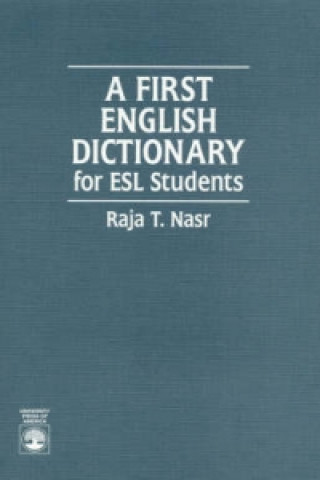 Książka First English Dictionary Raja T. Nasr