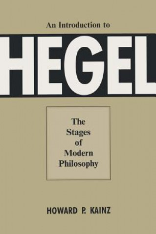 Kniha Introduction To Hegel Howard P. Kainz