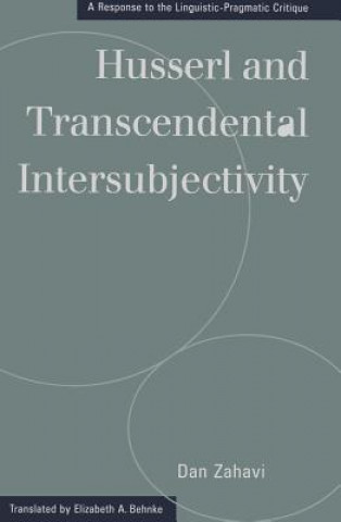 Carte Husserl and Transcendental Intersubjectivity Dan Zahavi