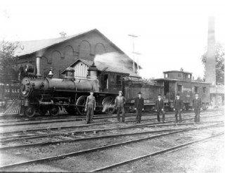 Carte Hocking Valley Railway Edward H. Miller