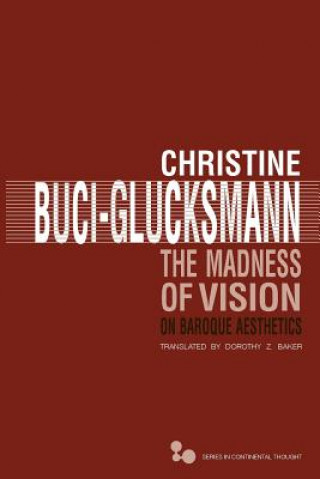 Kniha Madness of Vision Christine Buci-Glucksmann