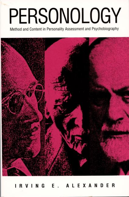 Buch Personology Irving E. Alexander