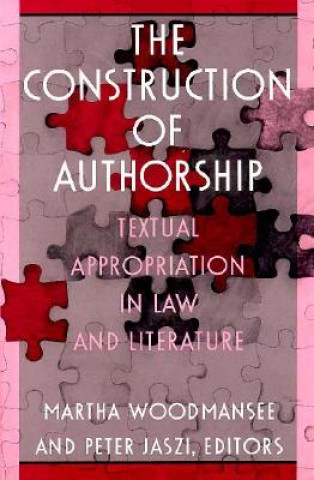 Книга Construction of Authorship Martha Woodmansee
