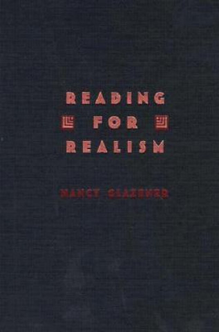 Kniha Reading for Realism Nancy Glazener