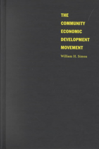 Book Community Economic Development Movement William Simon