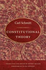 Carte Constitutional Theory Carl Schmitt