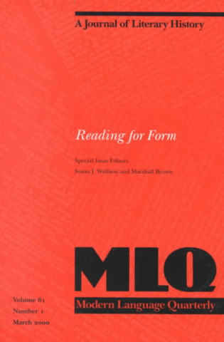 Книга Reading for Form Susan Wolfson