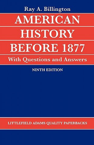 Książka American History before 1877 with Questions and Answers Ray Allen Billington