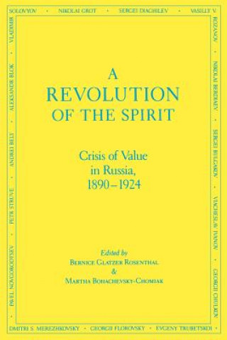 Knjiga Revolution of the Spirit Martha Bohachevsky-Chomiak