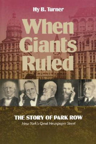 Kniha When Giants Ruled Hy B. Turner