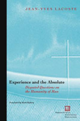 Buch Experience and the Absolute Jean-Yves Lacoste