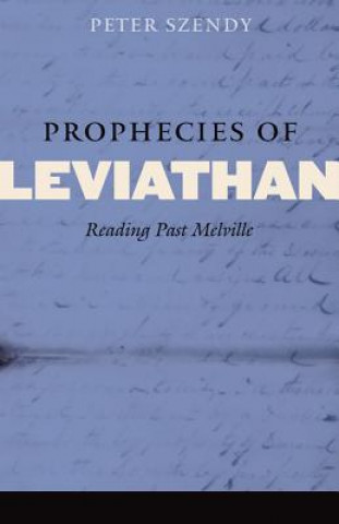 Könyv Prophecies of Leviathan Peter Szendy