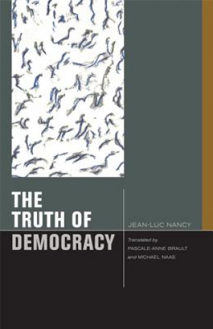 Kniha Truth of Democracy Jean-Marie Nancy