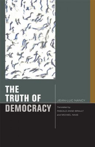 Libro Truth of Democracy Jean-Marie Nancy