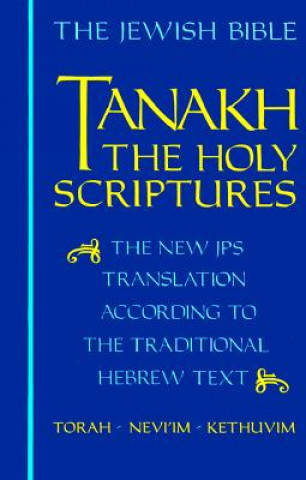 Carte JPS TANAKH: The Holy Scriptures (blue) JPS